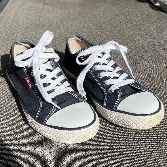 Levi's Navy Canvas Sz 6.5 Women's Stan Buck - Picture 9 of 15